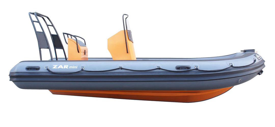 ZAR mini RIB 16 Heavy Duty Inflatable Boat - Aluminium Dinghy