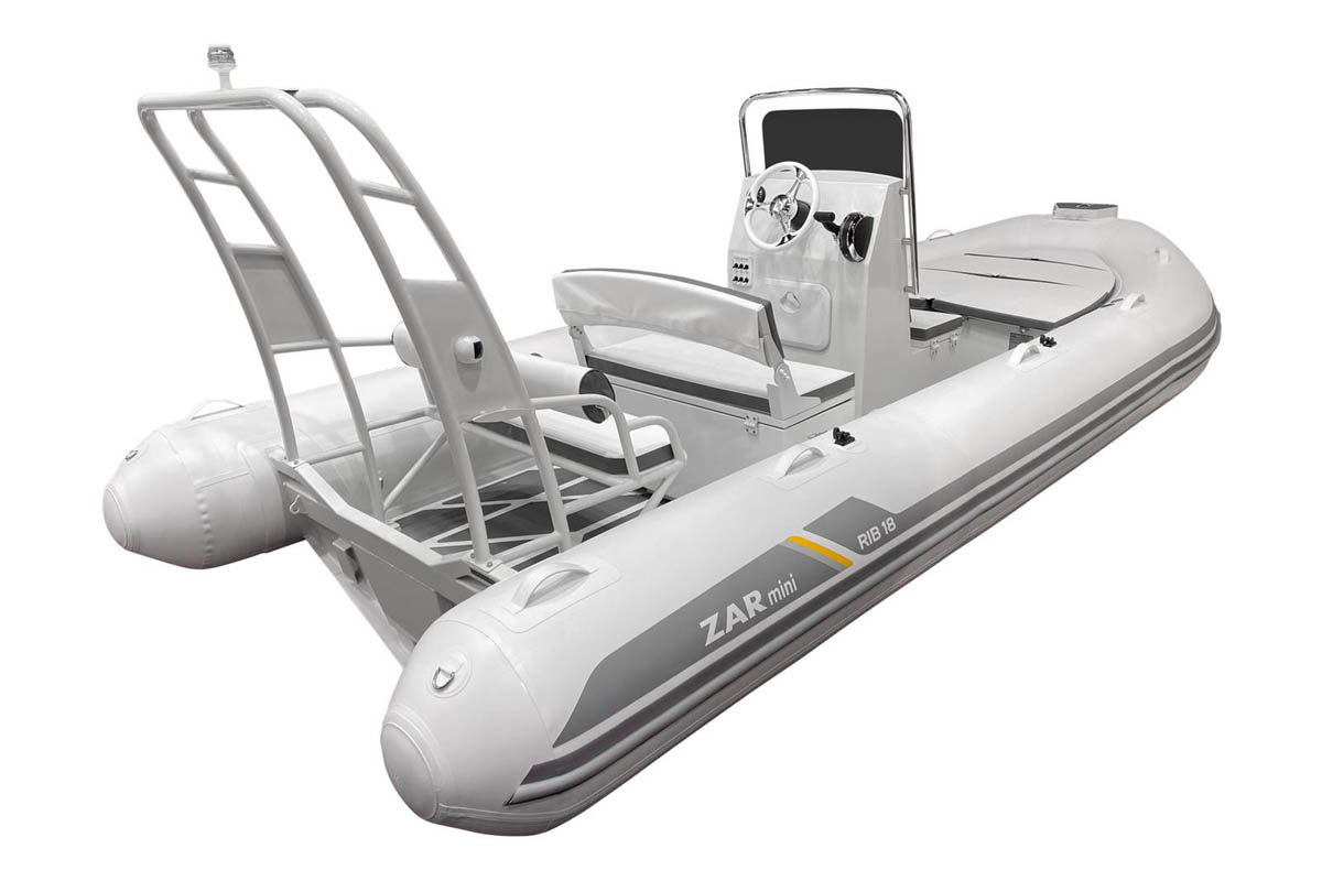 ZAR mini LUX Tender 12 Inflatable Boat - Aluminium RIB Dinghy